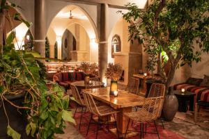 Restaurace v ubytování Riad Spa Sindibad