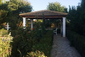 A garden outside Villa Nefeli
