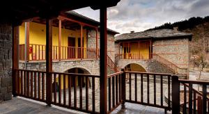Balkon oz. terasa v nastanitvi Kerasies Guesthouse