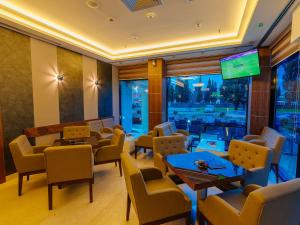 Ruang duduk di Hotel New Star