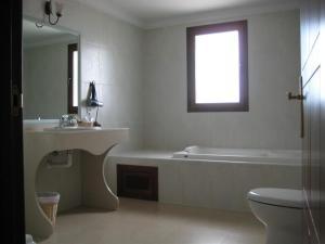 Koupelna v ubytování Hotel Las Fuentes