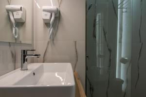 Kúpeľňa v ubytovaní Koios Apartments