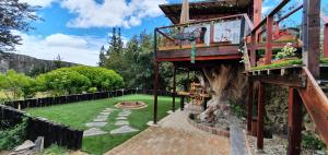 Zahrada ubytování Casa en el Árbol