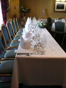 Banquet facilities at the hotel 