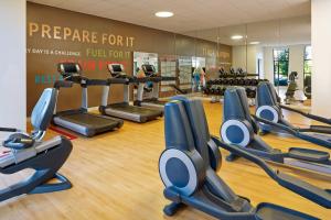 Fitness centrum a/nebo fitness zařízení v ubytování Sheraton Augusta Hotel