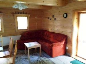 A seating area at Chata pod Orechom