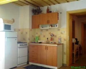 A kitchen or kitchenette at Chata pod Orechom