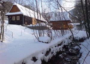 Chata pod Orechom during the winter