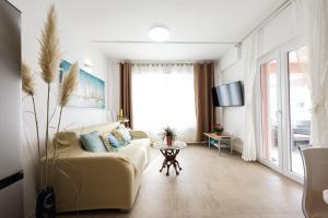TV a/nebo společenská místnost v ubytování Apartment Puntamika Villa De Rosa - Ground floor