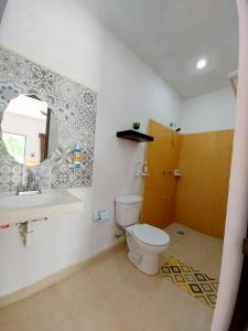 A bathroom at Nicol-Haa