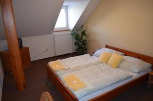 Katil atau katil-katil dalam bilik di Hotel Na Statku