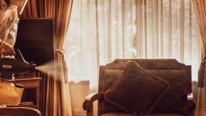 The Ummed Jodhpur Palace Resort & Spa的休息区