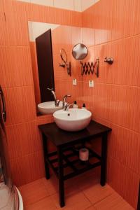 Ένα μπάνιο στο Hotel President Cugir