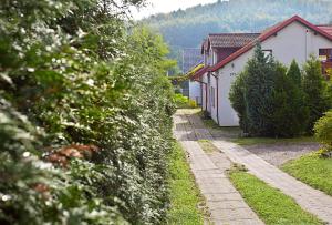 Vonkajšia záhrada v ubytovaní Olkuska 107 A