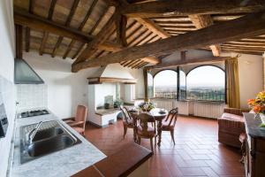 Posezení v ubytování B&B San Gimignano Diffuso