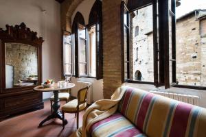 Posezení v ubytování B&B San Gimignano Diffuso