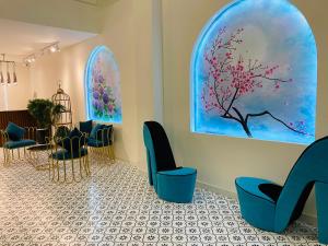 Posezení v ubytování Thanh Thanh Spa & Hotel