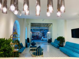 Posezení v ubytování Thanh Thanh Spa & Hotel