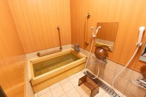 Koupelna v ubytování Fujiya Ryokan