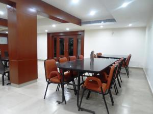 Posezení v ubytování Hotel Bhimas Paradise