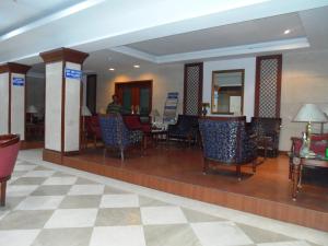 Posezení v ubytování Hotel Bhimas Paradise