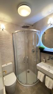 Koupelna v ubytování Sea View House Olja + 21 fotografií