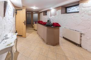 TV a/nebo společenská místnost v ubytování Hotel Fenix