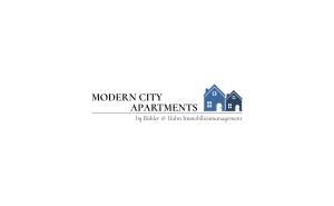 a label for a modern city apartment homes at Modern CITY Apartments in Kaiserslautern