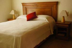 Cama o camas de una habitación en Casa del Rio