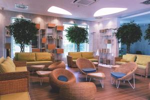Posezení v ubytování Carine Hotel Kumbor Superior