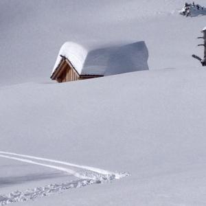 Gasthof Wunder v zime