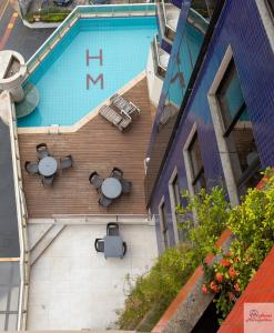 Bazén v ubytování Hotel Metropolitan nebo v jeho okolí