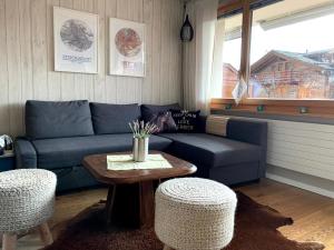 Posezení v ubytování Verbier Medran apartment