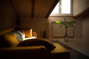 Posedenie v ubytovaní Caly apartament