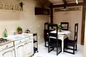 Kuchyňa alebo kuchynka v ubytovaní Caly apartament