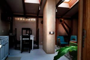 Posedenie v ubytovaní Caly apartament