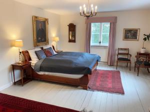 Posezení v ubytování Øbjerggaard Bedrooms