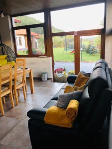 Predel za sedenje v nastanitvi Relax House