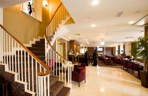 Χώρος καθιστικού στο The Shirley Arms Hotel