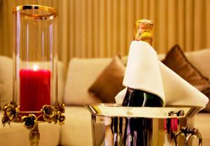 Posezení v ubytování Adanava Hotel