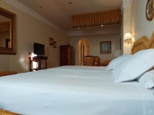 Cama ou camas em um quarto em Hotel Alameda Palace