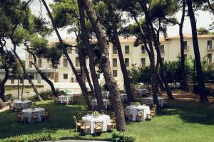 Zahrada ubytování Domotel Kastri