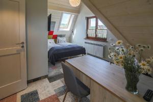 Posteľ alebo postele v izbe v ubytovaní Villa Moje Tatry 2
