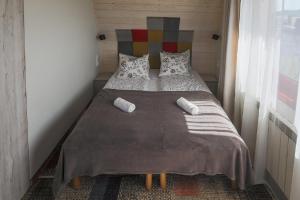 Posteľ alebo postele v izbe v ubytovaní Villa Moje Tatry 2