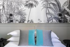 Postel nebo postele na pokoji v ubytování Hotel Coppede'
