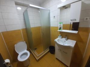 Ванна кімната в Smeštaj Franica