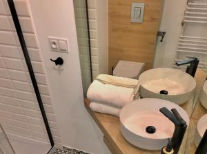 Kúpeľňa v ubytovaní Apartament „Arctic Blue”