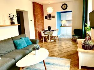 Posedenie v ubytovaní Apartament „Arctic Blue”