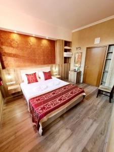 Cama o camas de una habitación en Lucky Hotel