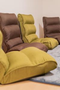 Posezení v ubytování Fuji Fabric Stay